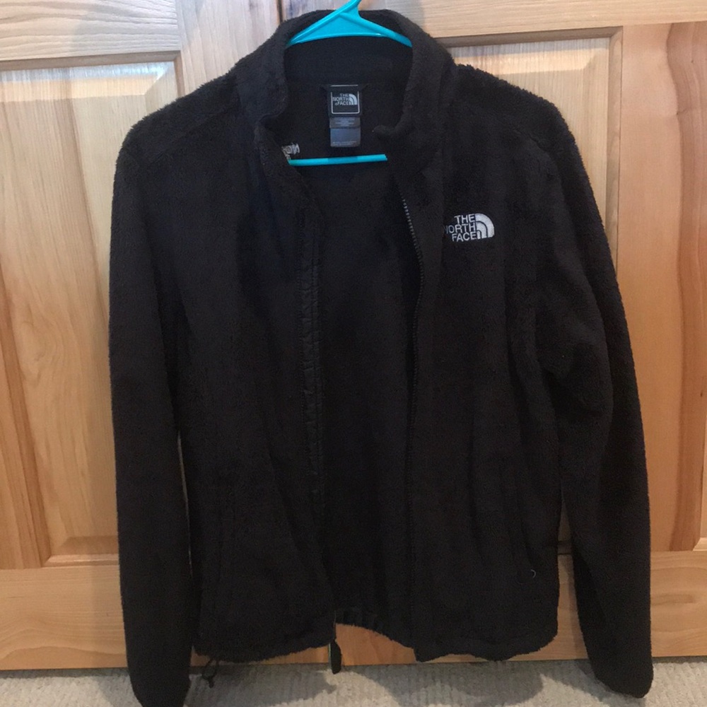 Black North Face Zipup